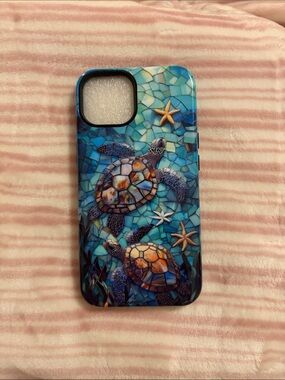 iPhone 14 Turtles & Starfish Phone Case NIP